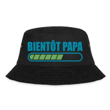 bientôt papa cadeau annonce drôle promu futur papa - Bob - noir - Devant - Lela (165cm)