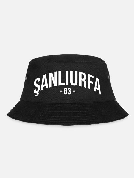 Sanliurfa 63 Türkei Turkiye Geschenk Urfa Urfali - Bucket Hat - Schwarz