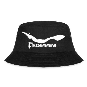Finswimming - Bucket Hat - Schwarz - Vorne - Lela (165cm)