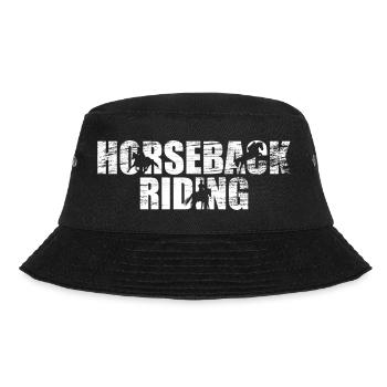Horseback Riding - Bucket Hat - black - Front - Lela (165cm)