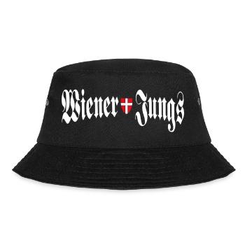 Wiener Jungs Wien Ultras Hooligans - Bucket Hat - Schwarz - Vorne - Lela (165cm)