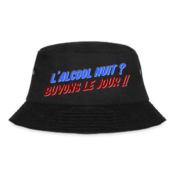 humour alcool - Bob - noir - Devant - Lela (165cm)