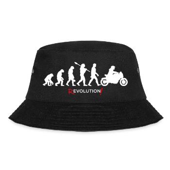 Revolution - Evolution Man Fun Twist 25 - Bucket Hat - Schwarz - Vorne - Lela (165cm)