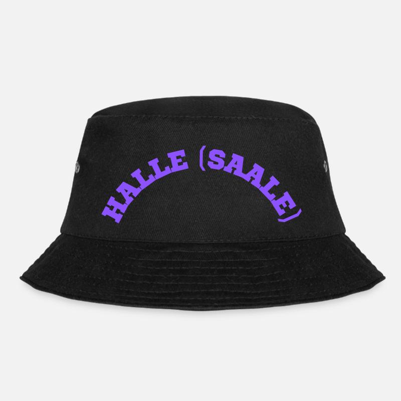Halle (Saale) - Bucket Hat - Schwarz