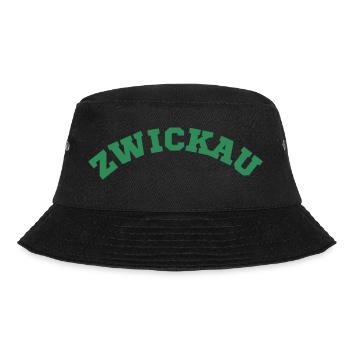 Zwickau - Bucket Hat - Schwarz - Vorne - Lela (165cm)
