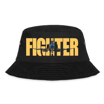 Fighter F-4 Phantom - Bucket Hat - black - Front - Lela (165cm)