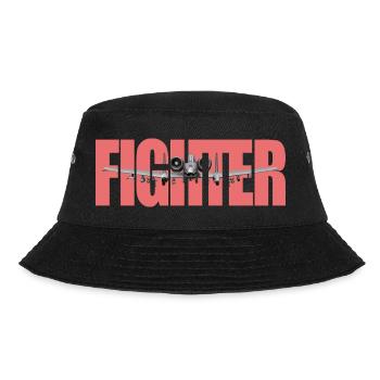 Fighter A-10 Thunderbolt II - Bucket Hat - black - Front - Lela (165cm)