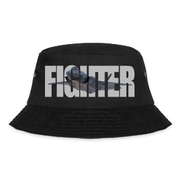 Fighter F-35 Lightning II - Bucket Hat - Schwarz - Vorne - Lela (165cm)