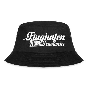 Flughafen Farewell Elefant Silhouette - Bucket Hat - Schwarz - Vorne - Lela (165cm)