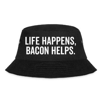 La vie arrive, le bacon aide - Bob - noir - Devant - Lela (165cm)