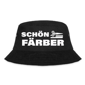 SCHÖNFÄRBER - Bucket Hat - Schwarz - Vorne - Lela (165cm)
