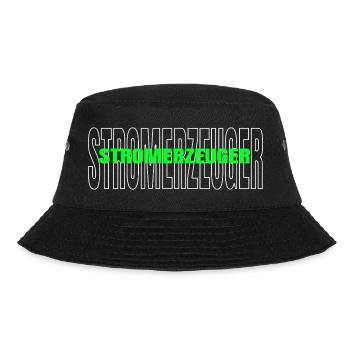 Power Generators Sustainable Power Generation - Bucket Hat - black - Front - Lela (165cm)