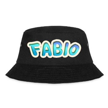 Fabio as a job - Bucket Hat - black - Front - Lela (165cm)