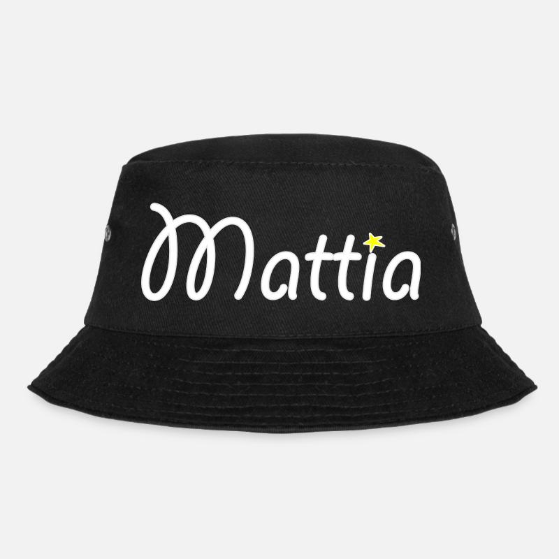 Mattia - Bucket Hat - Schwarz