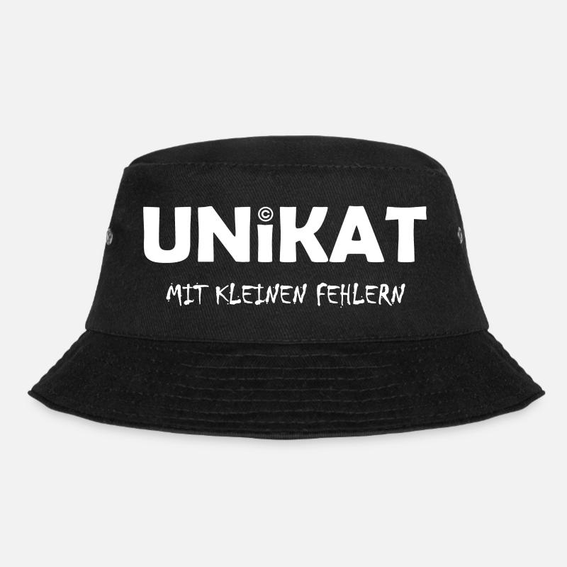 Unique piece with small flaws - Bucket Hat - black