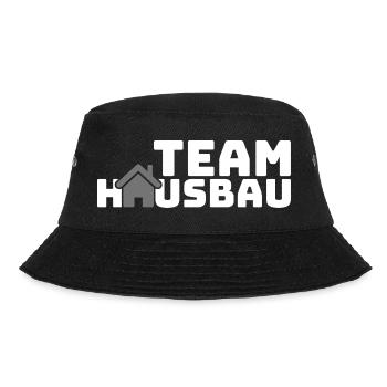 Team House Building Logo Motif - Bucket Hat - black - Front - Lela (165cm)