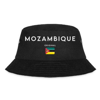 Mozambican pride, minimalist sleek design - Bucket Hat - black - Front - Lela (165cm)