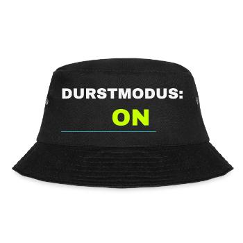 Durstmodus ON Frühlingsfest 2026 – Bier Festival - Bucket Hat - Schwarz - Vorne - Lela (165cm)