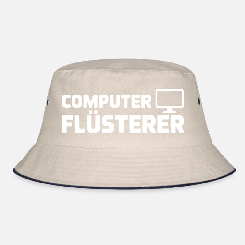 Computerflüsterer Shirt Bucket Hat