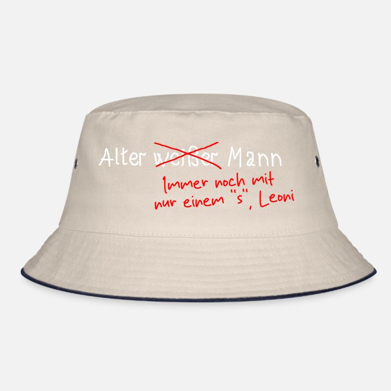 Alter weiser Mann Bucket Hat