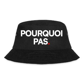 POURQUOI PAS | Expression humour minimaliste - Bob - noir - Devant - Lela (165cm)