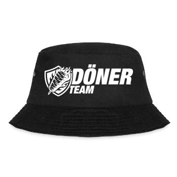 Döner Team - Bucket Hat - Schwarz - Vorne - Lela (165cm)