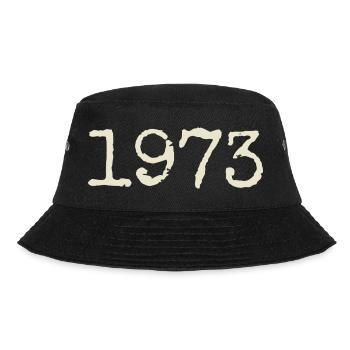 1973 Birthday Gift - Awesome since 1973 - Bucket Hat - black - Front - Lela (165cm)