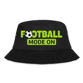 Football_mode - Bucket Hat - Schwarz - Vorne - Lela (165cm)