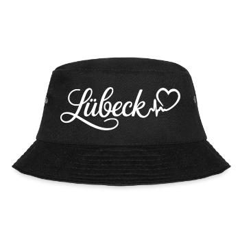 Lübeck Heartbeat - Bucket Hat - black - Front - Lela (165cm)