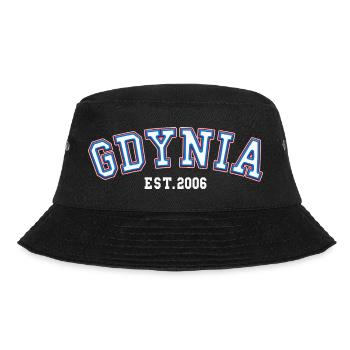 Gdynia gegründet 2006 - Bucket Hat - Schwarz - Vorne - Lela (165cm)