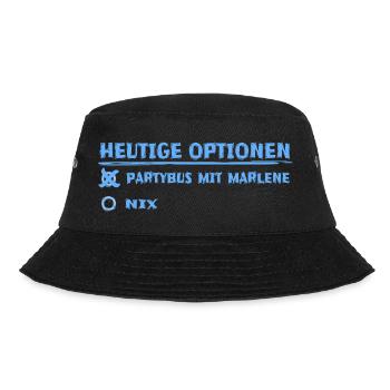 Party Marlene - Bucket Hat - Schwarz - Vorne - Lela (165cm)
