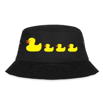 Ente - Bucket Hat - Schwarz - Vorne - Lela (165cm)