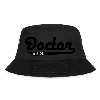 Doctor - Bucket Hat - Schwarz - Vorne - Lela (165cm)
