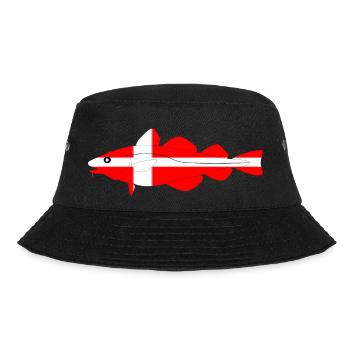 Dorsch_Dänemark - Bucket Hat - Schwarz - Vorne - Lela (165cm)