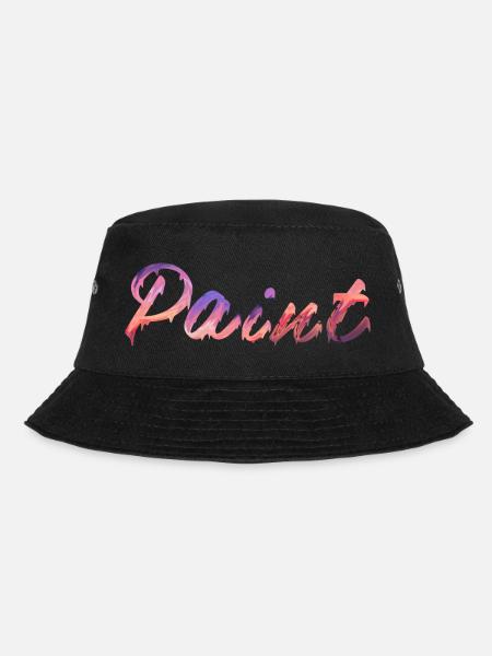Painting - Bucket Hat - Schwarz