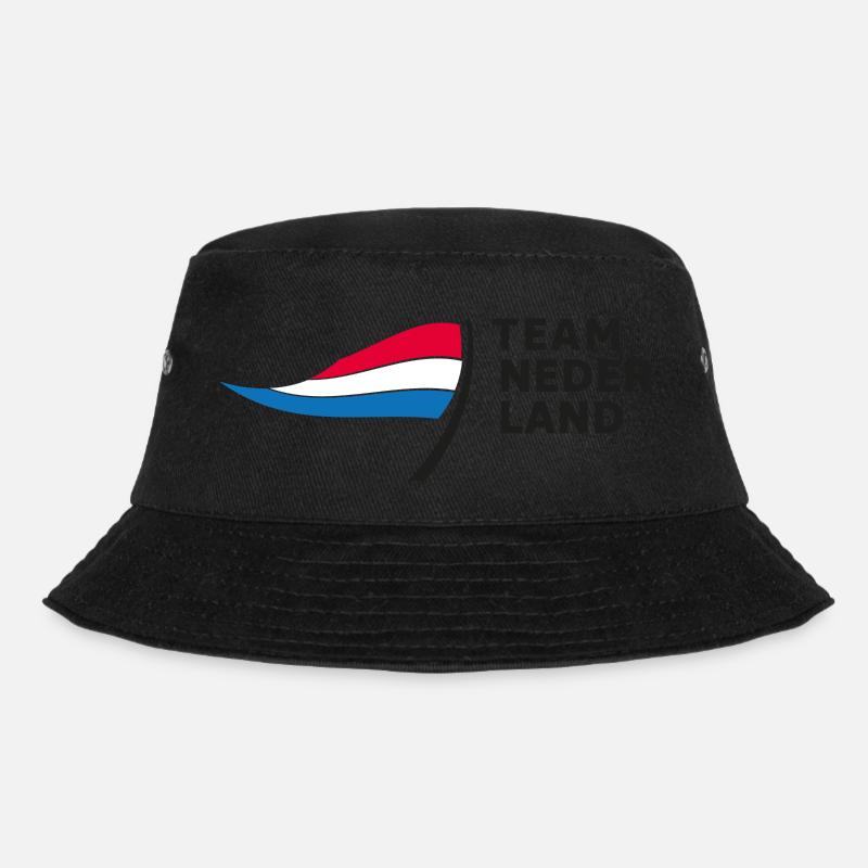 Team Nederland - Bucket Hat - Schwarz