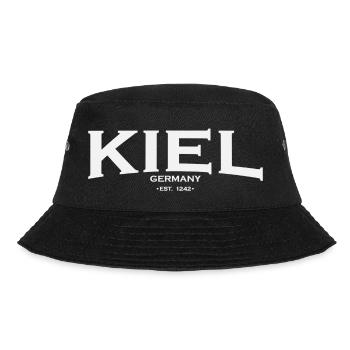 Kiel - Bucket Hat - Schwarz - Vorne - Lela (165cm)