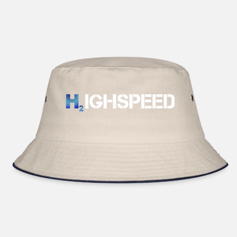 High-speed hydrogen Bucket Hat