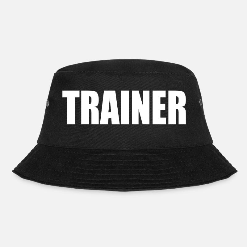 Trainer - Bucket Hat - Schwarz