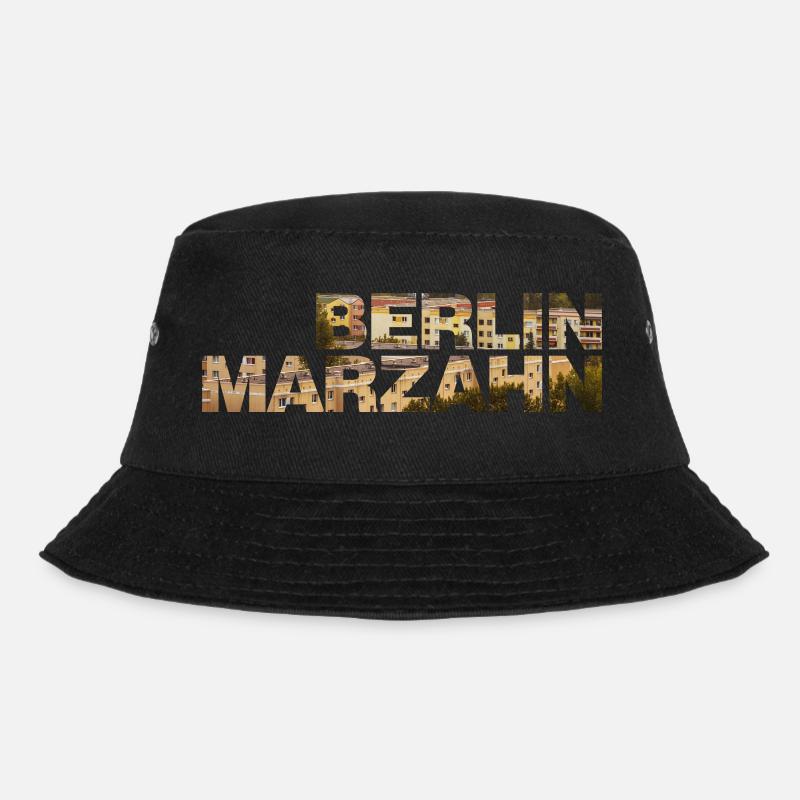 Berlin Marzahn - Bucket Hat - Schwarz