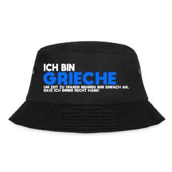 Je suis grec – Toujours la bonne chemise - Bob - noir - Devant - Lela (165cm)