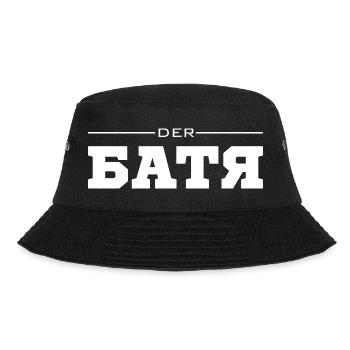 The Gift Father Dad Father's Day - Bucket Hat - black - Front - Lela (165cm)