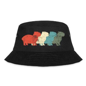 Capybara Rétro Vintage - Bob - noir - Devant - Lela (165cm)