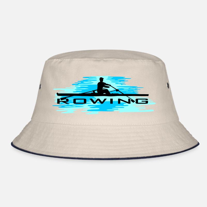 Aviron, rameur et eau Bob