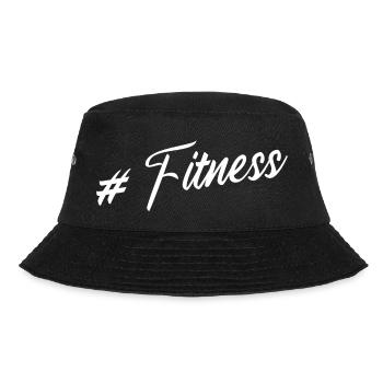 #Fitness - Bucket Hat - Schwarz - Vorne - Lela (165cm)