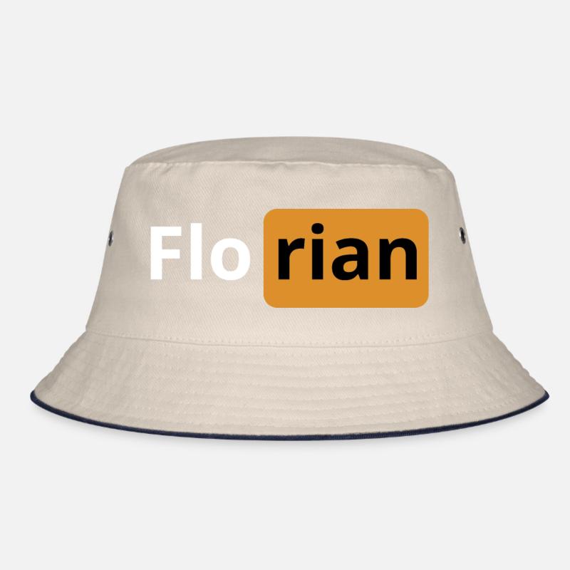 Gift for Florian | | porn logo gift beauf Bucket Hat
