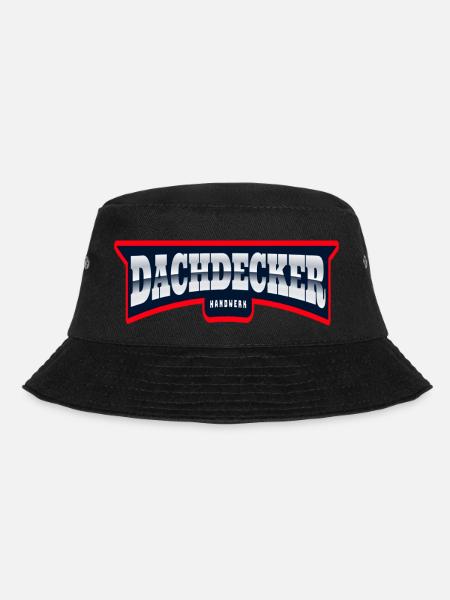 Dachdecker Handwerk - Bucket Hat - Schwarz