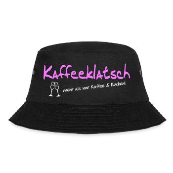 Kaffeeklatsch - Bucket Hat - Schwarz - Vorne - Lela (165cm)