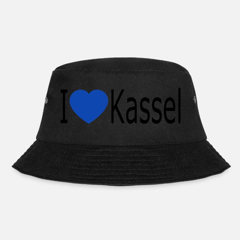 I love Kassel - Bucket Hat - black