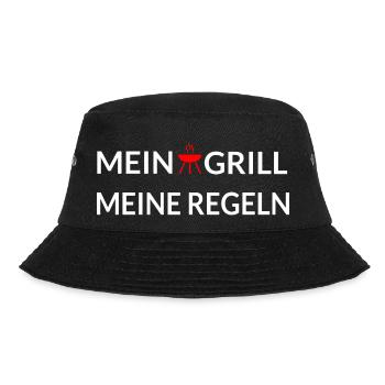Grillen - Bucket Hat - Schwarz - Vorne - Lela (165cm)